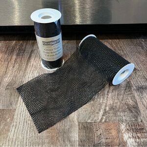 New Rolls of Glitter Tulle with Wave Pattern